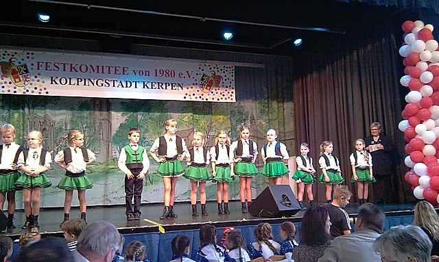 Tanzgruppe beim Tanz-Festival