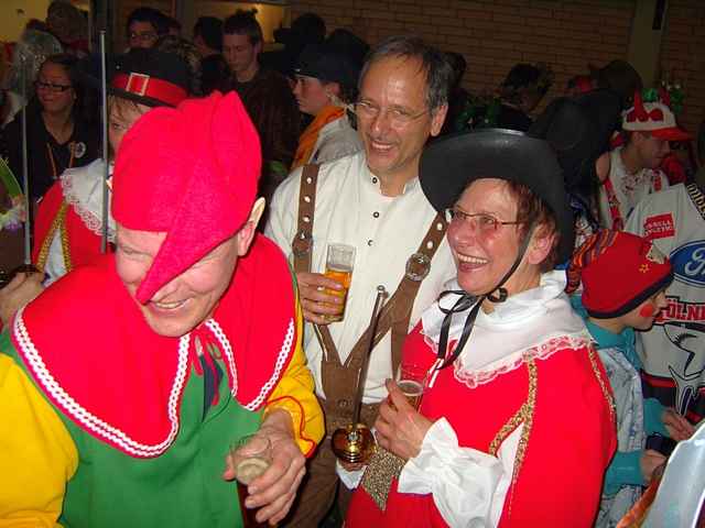 Kostmball in der Halle