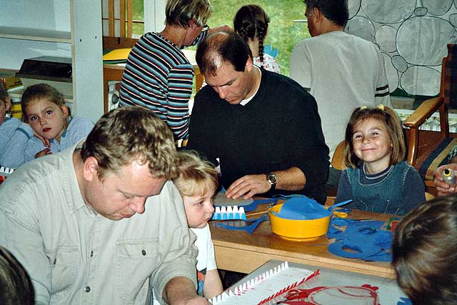 Laternen basteln 2004