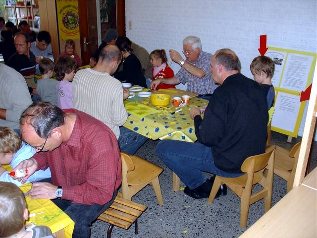 Laternen basteln 2005