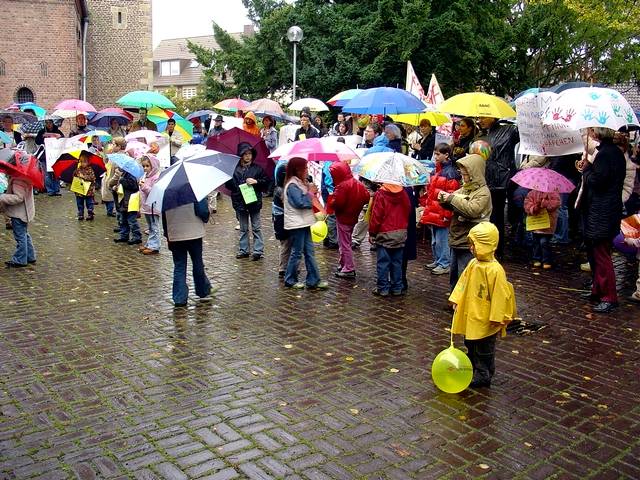 Protest gegen Kindergarten-Schlieung