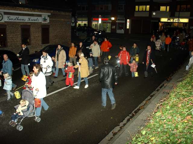 Martinszug der Kindergrten