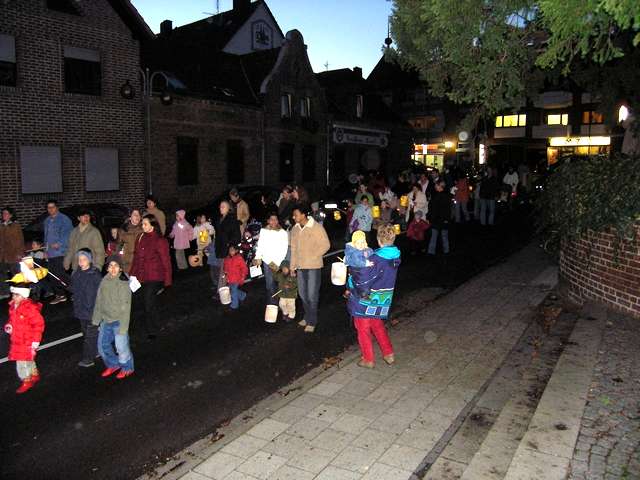 Martinszug der Kindergrten