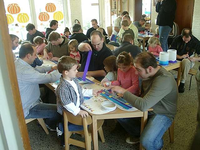 Laternen basteln 2007