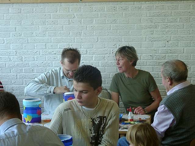 Laternen basteln 2007