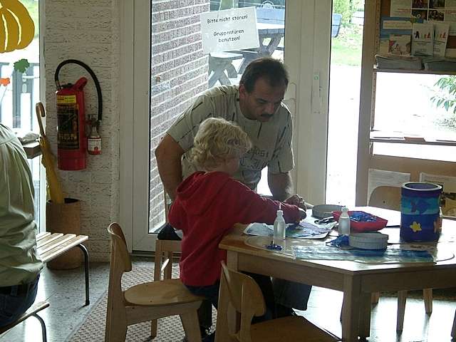 Laternen basteln 2007