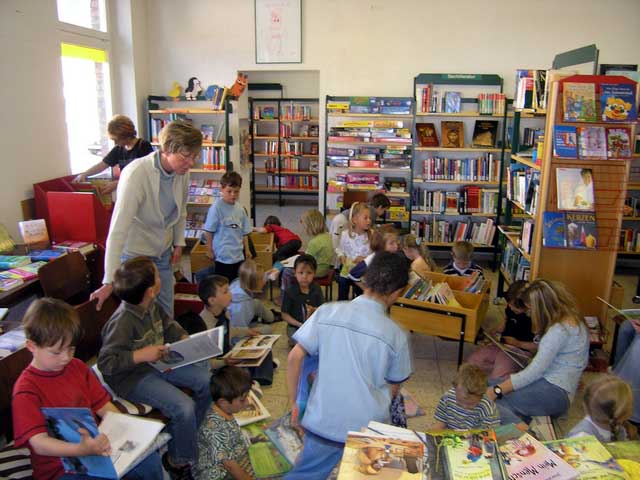 Kindergarten in der Bcherei