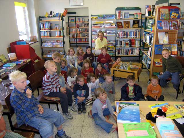 Kindergarten in der Bcherei