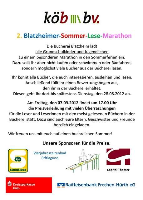 Sommer-Lese-Marathon