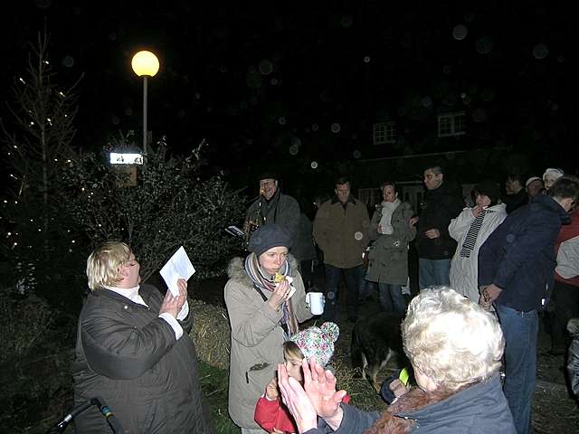 Adventsfenster Lutherstrae