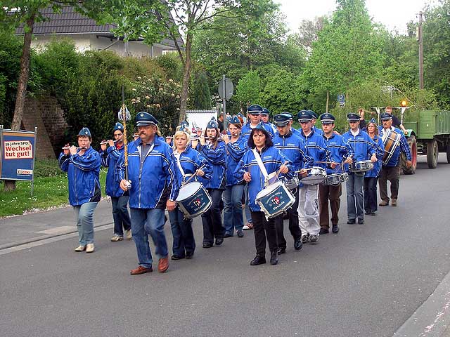 Maibaum 2005 der Feuerwehr