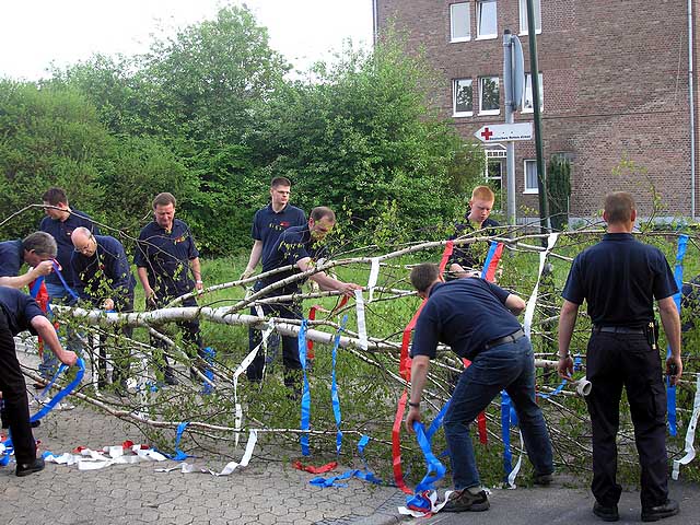 Maibaum 2005 der Feuerwehr