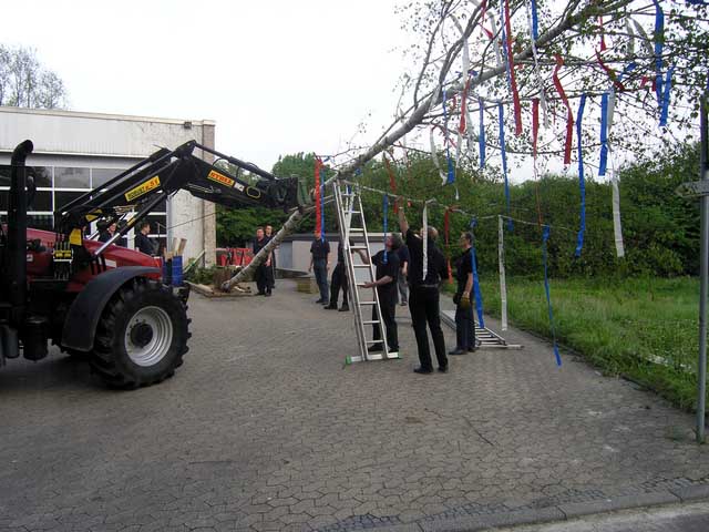 Maibaum 2005 der Feuerwehr