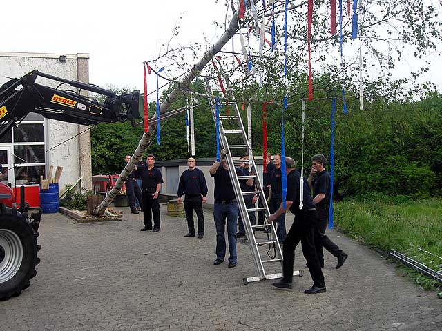 Maibaum 2005 der Feuerwehr