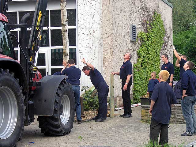 Maibaum 2005 der Feuerwehr