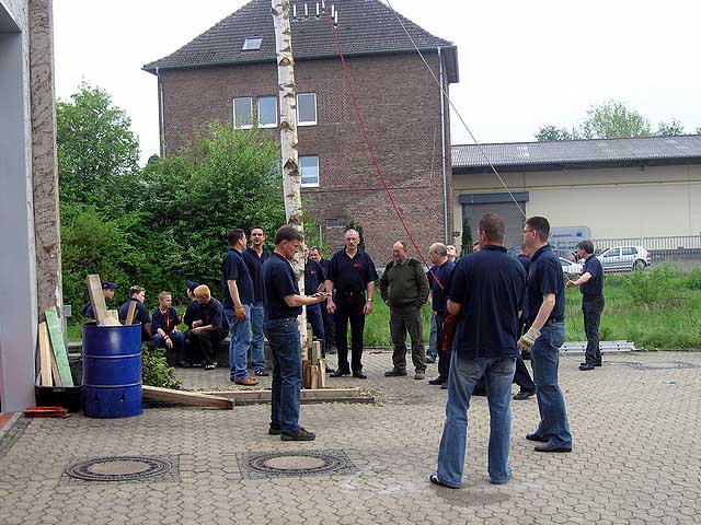 Maibaum 2005 der Feuerwehr