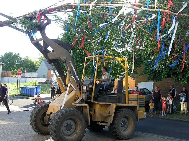 Maibaum 2007 der Feuerwehr