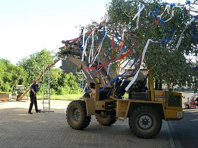 Maibaum 2007 der Feuerwehr