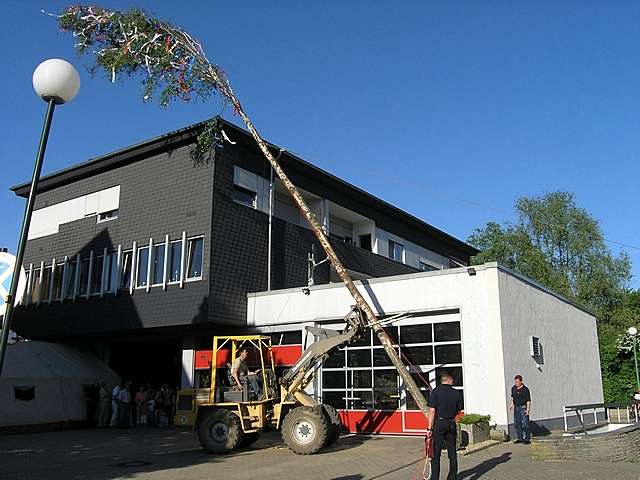 Maibaum 2007 der Feuerwehr