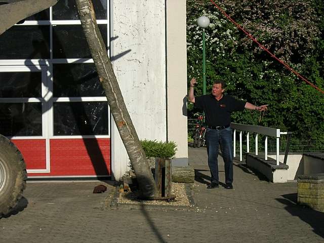 Maibaum 2007 der Feuerwehr