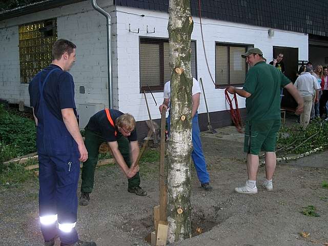 Maibaum 2007 der Jungschtzen