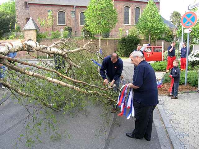 Maibaum der Feuerwehr