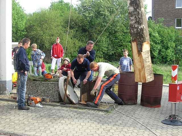 Maibaum der Feuerwehr