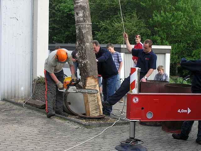 Maibaum der Feuerwehr