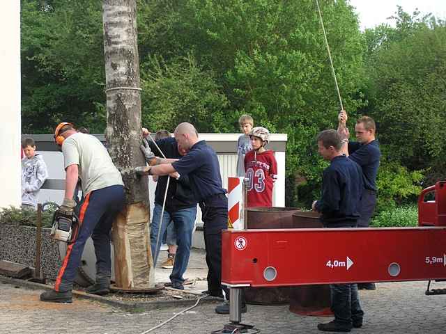 Maibaum der Feuerwehr