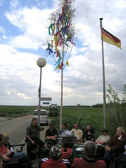 Maibaum der Lutherstrae