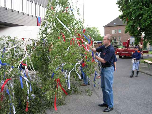 Maibaum der Feuerwehr