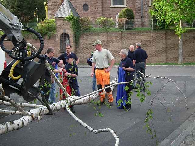 Maibaum der Feuerwehr