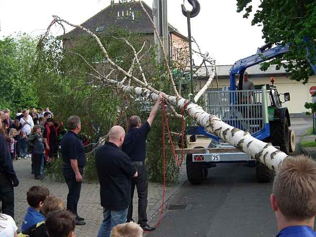 Maibaum der Feuerwehr