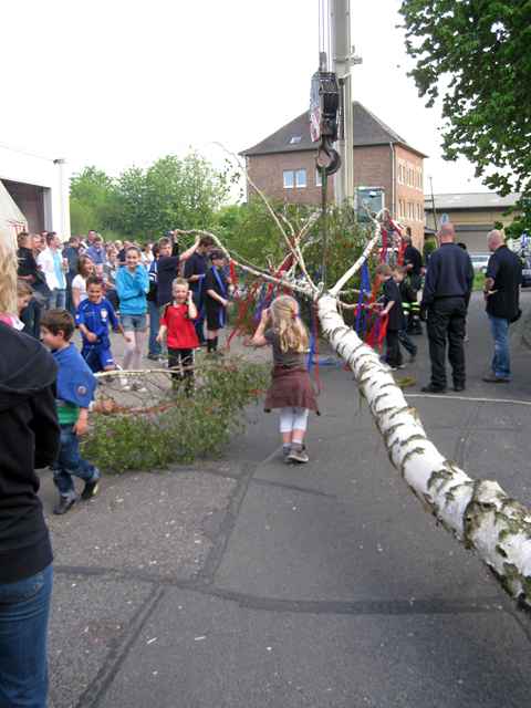 Maibaum der Feuerwehr