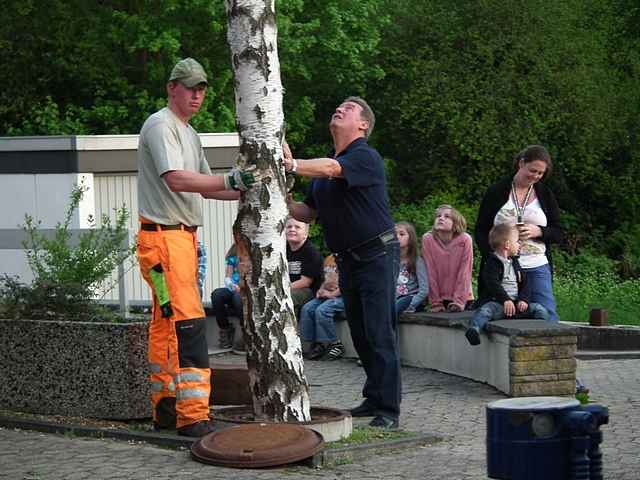 Maibaum der Feuerwehr