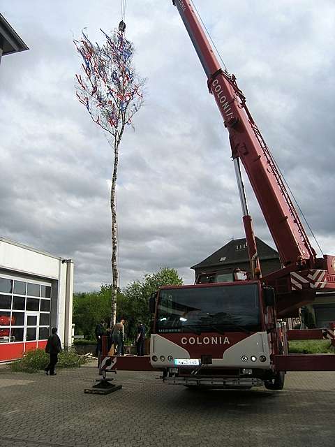 Maibaum der Feuerwehr