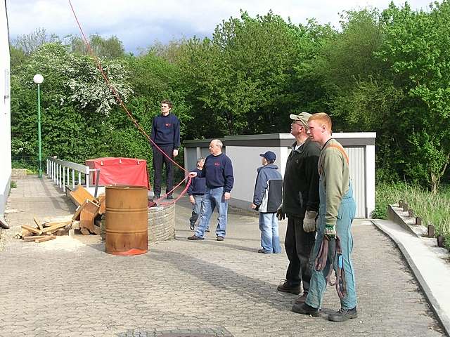 Maibaum der Feuerwehr