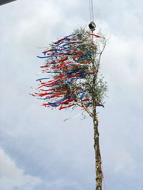 Maibaum der Feuerwehr