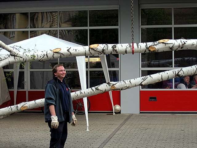 Maibaum 2006 der Feuerwehr