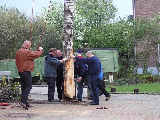 Maibaum 2006 der Feuerwehr