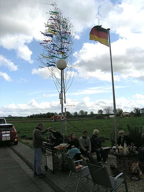 Maibaum der Lutherstrae