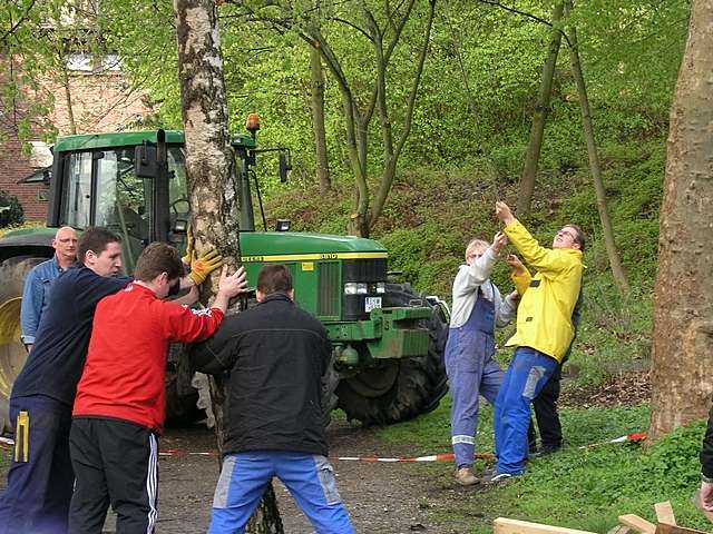 Maibaum 2006 der Jungschtzen