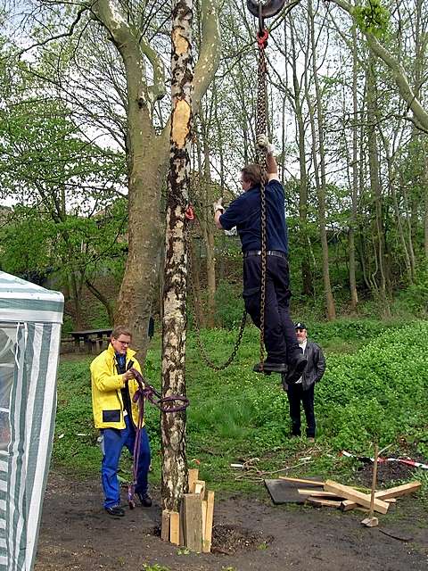Maibaum 2006 der Jungschtzen