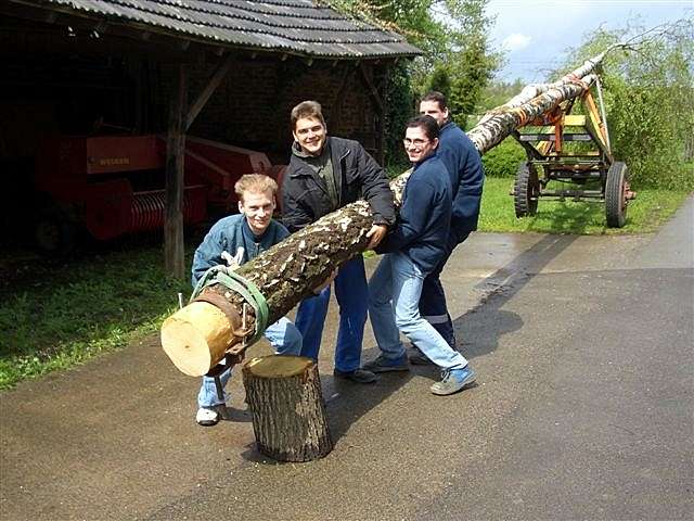 Maibaum 2006 der Jungschtzen