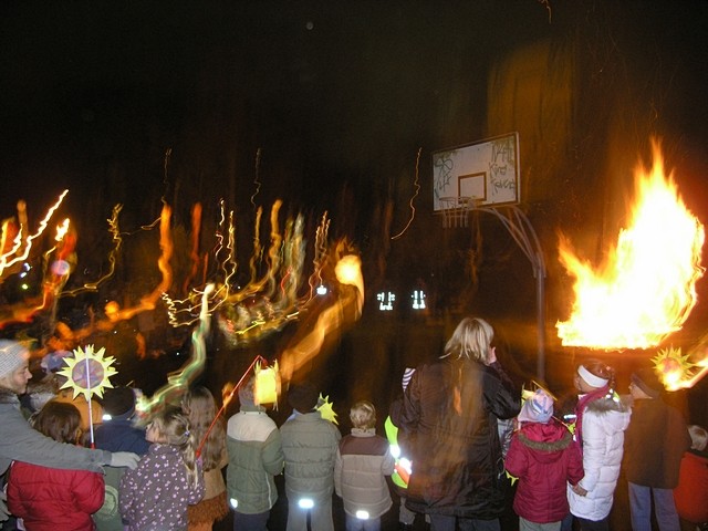 Martinszug der Grundschule 2008