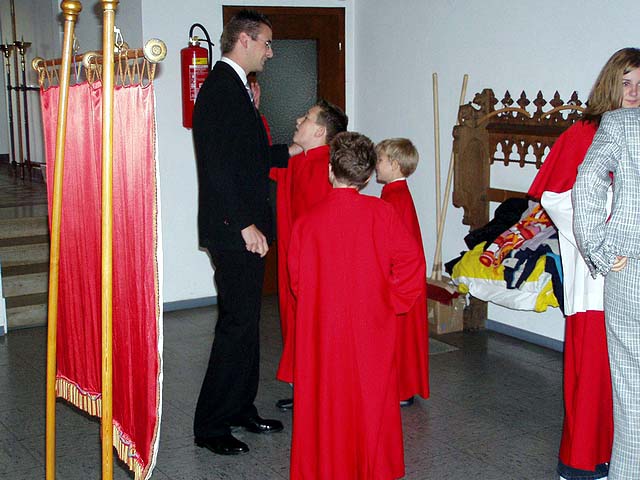 Neue Messdiener 2004