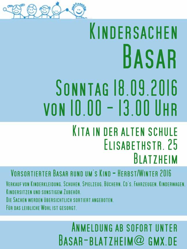 Kindersachenbasar