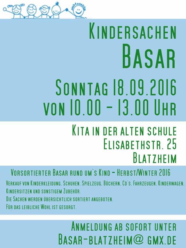 Kindersachenbasar