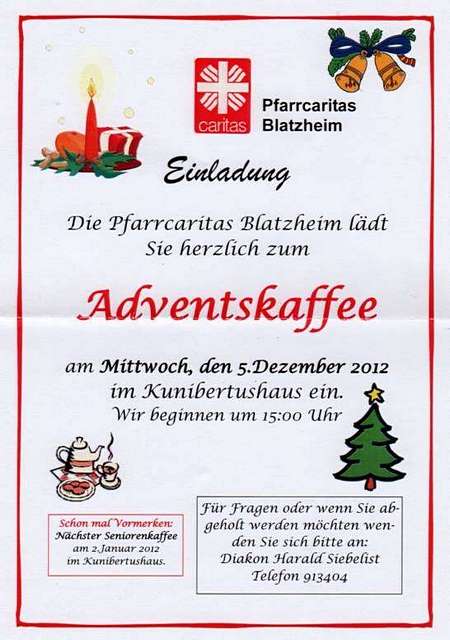 Adventskaffee