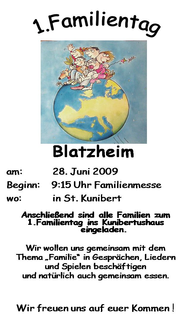 Familientag in St. Kunibert